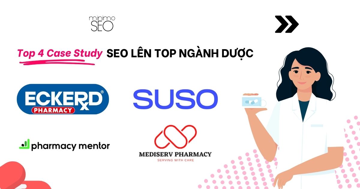 Tổng hợp 4 Case study SEO lên top ngành dược